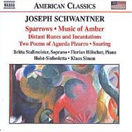 シュワントナー、ジョセフ（1943-）/Sparrows Music Of Amber Etc： Holst Sinfonietta Stallmeister(S)k. simon(P