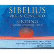 Sibelius Violin Concerto, Sinding Violin Concerto No.1 : Kraggerud, Engeset / Bournemouth.so