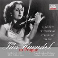 グラズノフ（1865-1936）/Violin Concerto： Haendel(Vn)smetacek / Prague. so +wieniawski： Concerto.2