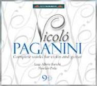 パガニーニ（1782-1840）/Comp. works For Violin ＆ Guitar： Bianchi(Vn) Preda(G)