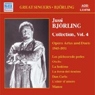 Jussi Bjorling: Collection Vol.4-opera Arias And Duets