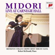 Midori: Live At Carnegie Hall-beethoven, R.strauss, Etc