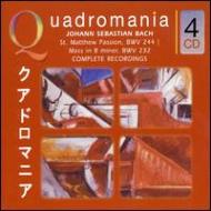 マタイ受難曲 ラミン指揮、ロ短調ミサ カラヤン指揮(4CD) : バッハ