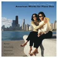Duo-piano Classical/Georgia  Louise Mangos Americanworks For Piano Duo