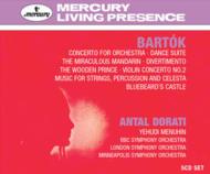 Orch.works, Violin Concerto.2, Duke Bluebeard's Castle: Dorati, Menuhin