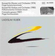 クビーク、ラディスラフ（1946-）/Piano Concerto Violin Concerto Etc： Toperczer(P) Zhislin(Vn) Etc