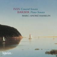 アイヴズ（1874-1954）/Piano Sonata.2： Hamelin(P) Jaime Martin(Fl) +barber： Piano Sonata