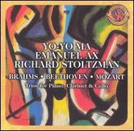 ١ȡ󡢥֥顼ॹ/Clarinet Trio Stoltzman(Cl)ax(P)yo-yo Ma(Vc) +mozart Kegelstatt Duo