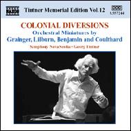˥Хʴɸڡ/Colonial Diversions-grainger Lilburn Etc Tintner / Symphony Nova Scotia
