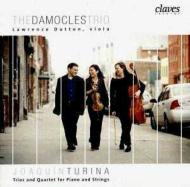 トゥリーナ（1882-1949）/Piano Trio Piano Quartet Circulo： Damocles Trio L. dutton(Va)