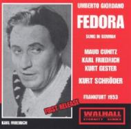  (1867-1948)/Fedora(German) Schroder / Hessen. rso Cunitz Friedrich Gester Etc (1953)