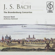 Brandenburg Concertos Nos.1-6 : Halstead / Hanover Band (2CD)