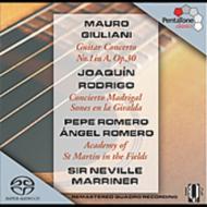 Concierto Madrigal, Etc: P & A.romero(G)marriner / Asmf +giuliani