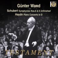 シューベルト（1797-1828）/Sym.6 8： G. wand / Cologne Gurzenich +haydn： Piano Concerto： Schroter