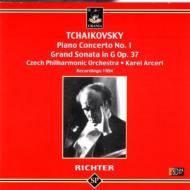 チャイコフスキー（1840-1893）/Piano Concerto.1 Piano Sonata： S. richter(P) Ancerl / Czech. po
