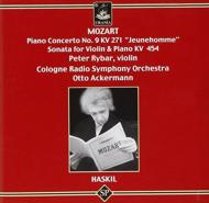 モーツァルト（1756-1791）/Piano Concerto.9： Haskil(P)ackermann / Cologne. rso+violin Sonata.40： Rybar