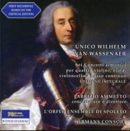 ヴァッセナール（1692-1766）/Concertino Armonici： Ammetto / L'orfeo Ensemble Di Spoleto Etc(Pergolesi)