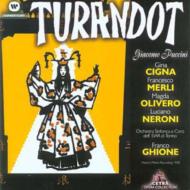 Turandot: Ghione / Turin Rai.so, Cigna, Olivero, Merli, Neroni