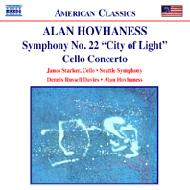 ホヴァネス、アラン（1911-2000）/Cello Concerto Sym 22 ： Starker(Vc) D. r.davies / Hovhaness / Seattle So