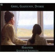 (Saxophone)string Quartet.12: Habanera Quatuor +grieg, Glazunov