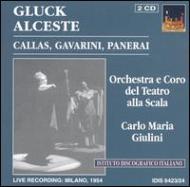 グルック (1714-1787)/Alceste： Giulini / Teatro Alla Scala Callas Panerai Gavarini