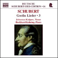 塼٥ȡ1797-1828/Goethe-lieder Vol.3 Kalpers(T)schubert-lied-edition Vol.16