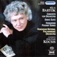 バルトーク (1881-1945)/Concerto For Orchestra Etc： Kocsis / Hungarian National. po (Hyb)