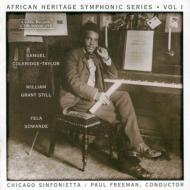 åƥ顼1875-1912/Danse Negre From African Suite Etc Freeman / Chicago Sinfonietta +etc