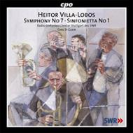 ヴィラ＝ロボス、エイトル（1887-1959）/Sym 7 Sinfonietta 1 ： C. st. clair / Stuttgart Rso