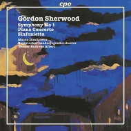 シャーウッド、ゴードン（1929-2013）/Sym 1 Piano Concerto Etc： W. a.albert / Bavarian Youth O Dimitrieva(P)