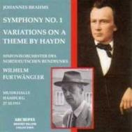 ֥顼ॹ1833-1897/Sym.1 Haydn Variations Furtwangler / Ndr. so (1951.10.27)