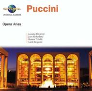 プッチーニ (1858-1924)/Opera Arias： Pavarotti Sutherland Tebaldi Bergonzi Etc