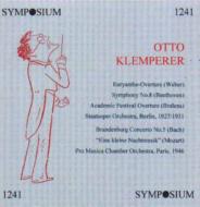 ١ȡ1770-1827/Sym.8 Klemperer / Berlin State Opera. o +brahms Weber J. s.bach Mozart
