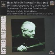 プフィッツナー（1869-1949）/Symphony： Schmidt-isserstedt / Berlin Deutschen Opera. o +schumann