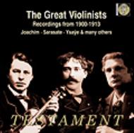 ʽ/The Great Violinists Recordings From 1900-1913