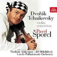 ドヴォルザーク / チャイコフスキー/Violin Concerto： Sporcl(Vn) Ashkenazy Belohlavek / Czech. po