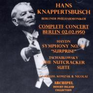 ϥɥ1732-1809/Sym.94 Knappertsbusch / Bpo (1950) +tchaikovsky
