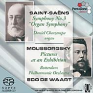 Mussorgsky / Saint-saens/Pictures At An Exhibition / Sym.3： Waart / Rotterdam. po (Hyb)