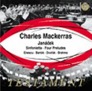 ʡ1854-1928/Sinfonietta Etc Mackerras / Proarte. o +enescu Bartok Dvorak Brahms