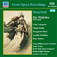ʡ1813-1883/Die Walkure(1  2 Act) Walter / Vpo Seidler-winkler / Berlin State. o Lehmann