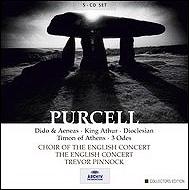 パーセル（1659-1695）/Operas Odes Etc： Pinnock / English Concert ＆ Cho Etc