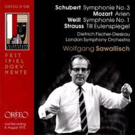 　オムニバス（管弦楽）/Sawallisch / Lso Schubert： Sym.3 Weill： Sym.1 R. strauss： Till Mozart Salz