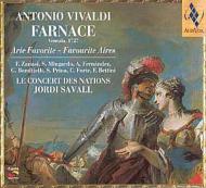 ヴィヴァルディ（1678-1741）/Farnace(Hlts)： Zanasi A. fernandez Savall / Le Concert Des Nations+catalog