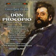 ビゼー（1838-1875）/Don Procopio： Talpain / Warsaw Chamber Opera Zoladkiewicz Kaminska Etc