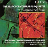 Contrabass Classical/New Colophonium Bassquart Music For Contrabass Quartet