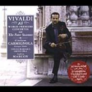 Four Seasons, Violin Concertos: Carmignola(Vn)marcon / Venice Baroque.o