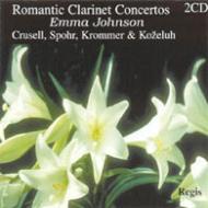 Clarinet Concerto.1, 2, 3: Emma Johnson(Cl), Etc +spohr, Krommer, Kozeluch