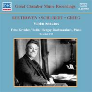 ベートーヴェン（1770-1827）/Violin Sonata.8(2 Takes)： Kreisler(Vn)rachmaninov(P) +schubert Grieg