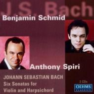 Violin Sonatas: B.schmid(Vn)spiri(Cemb)