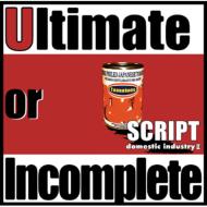 SCRIPT/Domestic Industry 2 Ultimateor Incomplete